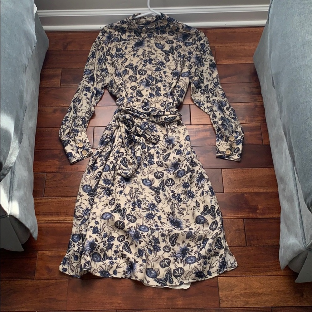 Zara midi floral dress